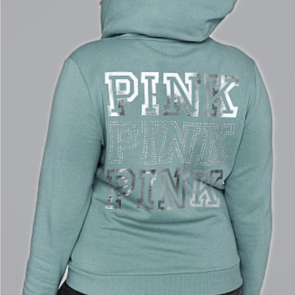 Victoria’s Secret Pink everyday lounge perfect full zip Small - Picture 2 of 9